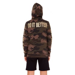 Women's jumper Hydrogen Do It Better FZ Hoodie - camouflage