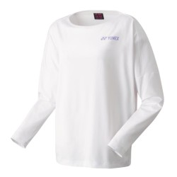 Women's long sleeve T-shirt Yonex T-Shirt Long Sleeve - white
