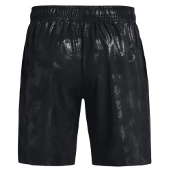 Men's shorts Under Armour Woven Emboss Short - black/black
