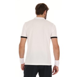 Men's Polo T-shirt Lotto Top IV Polo - bright white/all black