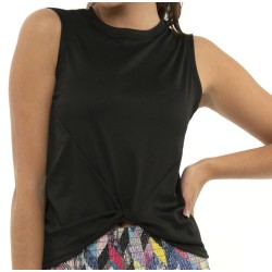 Women's top Lucky in Love Core Twist Front Tank Women - black