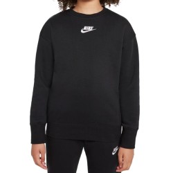 Girls' jumper Nike Sportswear Club Fleece - black/white