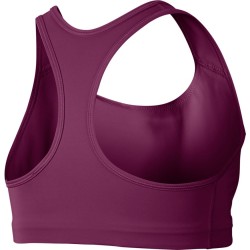 Women's bra Nike Swoosh Bra Pad W - sangria/white