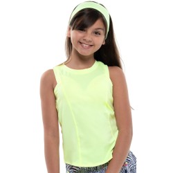 Girls' T-shirt Lucky in Love Going Wild Starter Tank Girls - lemon frost