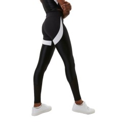 Women's leggings Bj_rn Borg High Waist Swipe Tights W - black beauty