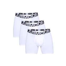 Men's Boxers Under Armour UA Charged Cotton Boxerjock 3-Pack - white
