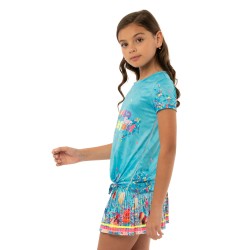 Girls' T-shirt Lucky in Love Novelty Print Cupcake Tee Girls - multi