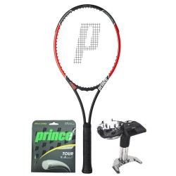 Tennis racket Prince Tour Diablo MP 100 + string + stringing