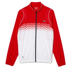 Men's Tracksuit Lacoste Tennis x Daniil Medvedev Jogger Set - red/white/red/white/blue