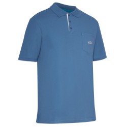 Men's Polo T-shirt Australian Open Polo Pocket AO Logo - elemental blue