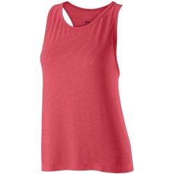 Women's top Wilson W Competition Seamless Tank - holly berry