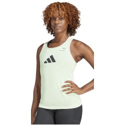 Women's top Adidas Graphic Tank Top - semi green spark