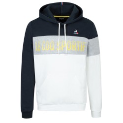Men's Jumper Le Coq Sportif Saison 2 Hoody No.1 M - sky capt./g.chine