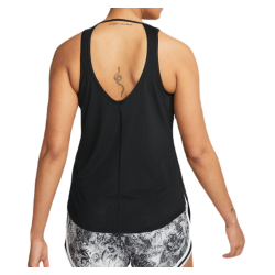Women's top Nike Dri-FIT One Breathe Tank - black/white