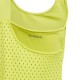 Girls' T-shirt Adidas Heat Ready Primeblue Y-Tank Top - acid yellow