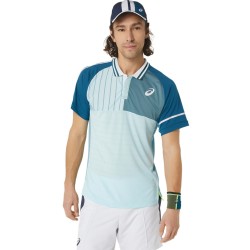 Men's Polo T-shirt Asics Match Polo - aquamarine