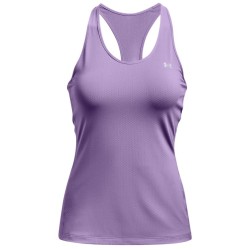 Women's top Under Armour HeatGear Armour Racer Tank - octane/metallic silver
