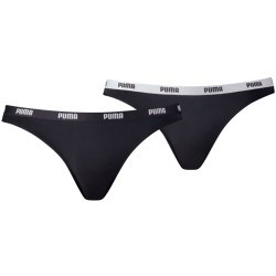Women's panties Puma Women Bikini 2P Hang - black