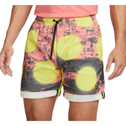 Men's shorts Nike Dri-FIT Heritage Print Tennis Shorts - volt