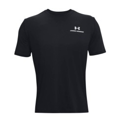 Men's T-shirt Under Armour Men's UA Rush Energy Short Sleeve - black/white