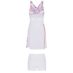 Women's dress EA7 Woman Jersey Dress - white