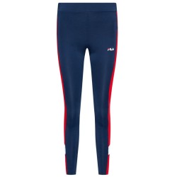 Women's leggings Fila Alya Blocked Tights Women - black iris/true red/bright white