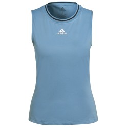 Women's top Adidas Match Tank Top W - hazy blue/white