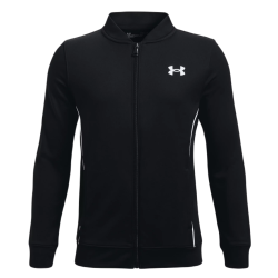 Boys' jumper Under Armour UA Pennant 2.0 FZ - black/white