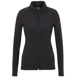 Women's jacket EA7 Woman Jersey Bomber Jacket - black