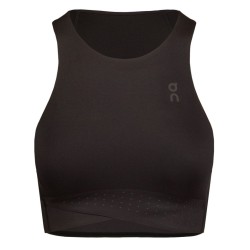 Women's top ON The Roger Race Crop - black/shadow