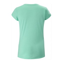 Girls' T-shirt Babolat Exercise Message Tee Girl - cockatoo heather