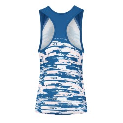 Women's top K-Swiss Tac Hypercourt Stripe Tank - print/classic blue