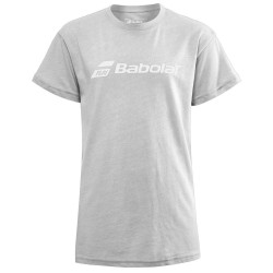 Boys' t-shirt Babolat Exercise Tee Boy - high rise heather