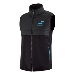 Women's vest Babolat Exercise Padded Jacket WS - black