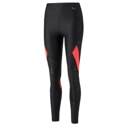 Women's leggings Puma Ultraform High Waist Full Length Printed Running Tights - puma black/sunset