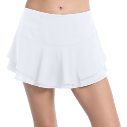 Women's skirt Lucky in Love Tech Performance Vibrance Skirt - white