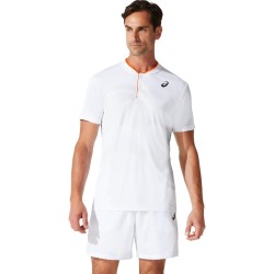 Men's Polo T-shirt Asics Court M GPX Polo - brilliant white