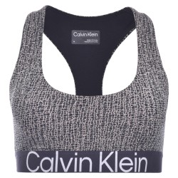 Women's bra Calvin Klein Medium Support Sports Bra - shocking print