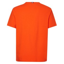 Men's T-shirt Tommy Hilfiger Essentials Small Logo Short Sleeve Tee - acid orange