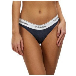 Women's panties Calvin Klein Bikini 1P - hemisphere blue heather