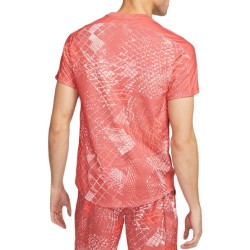 Men's T-shirt Nike Court Dri-Fit Victory Novelty Top - adobe/adobe/white