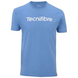 Boys' t-shirt Tecnifibre Club Cotton Tee - azur