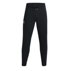 Men's trousers Under Armour Men's UA Essential Fleece Joggers - black/white