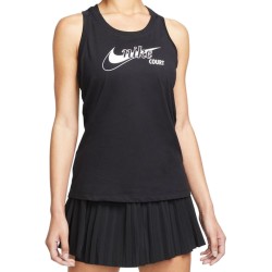 Women's top Nike Court Dri-Fit Tank W - black