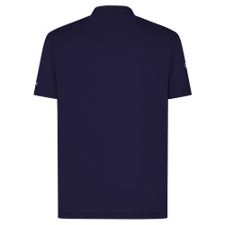 Men's Polo T-shirt EA7 Man Jersey Polo - navy blue
