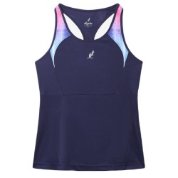 Women's top Australian Skin Blaze Ace Tank - cosmos blue