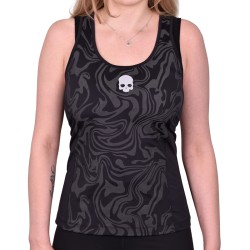 Women's top Hydrogen Chrome Tech Tank Top - black/grey
