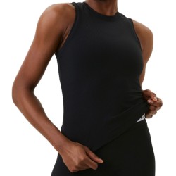 Women's top Bj_rn Borg Rib Tank W - black beauty