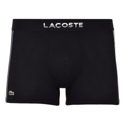 Men's Boxers Lacoste Men’s Breathable Technical Mesh Trunk 1P - black/white