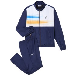 Men's Tracksuit Australian Tuta Smash Stampa Brush - blu cosmo
